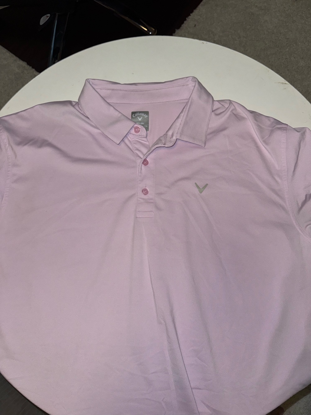 Callaway Men’s Light Pink Performance Polo